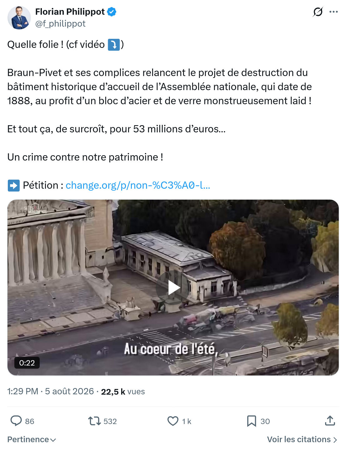 Florian Philippot: Quelle folie...