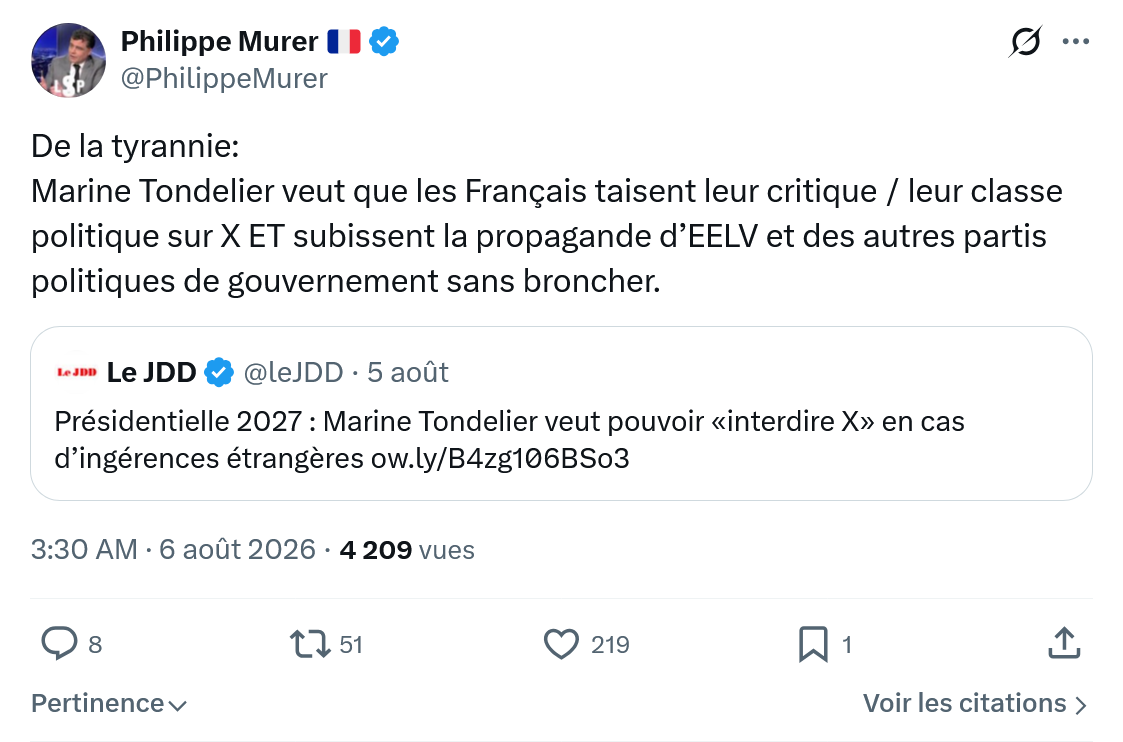 Philippe Murer: De la tyrannie...
