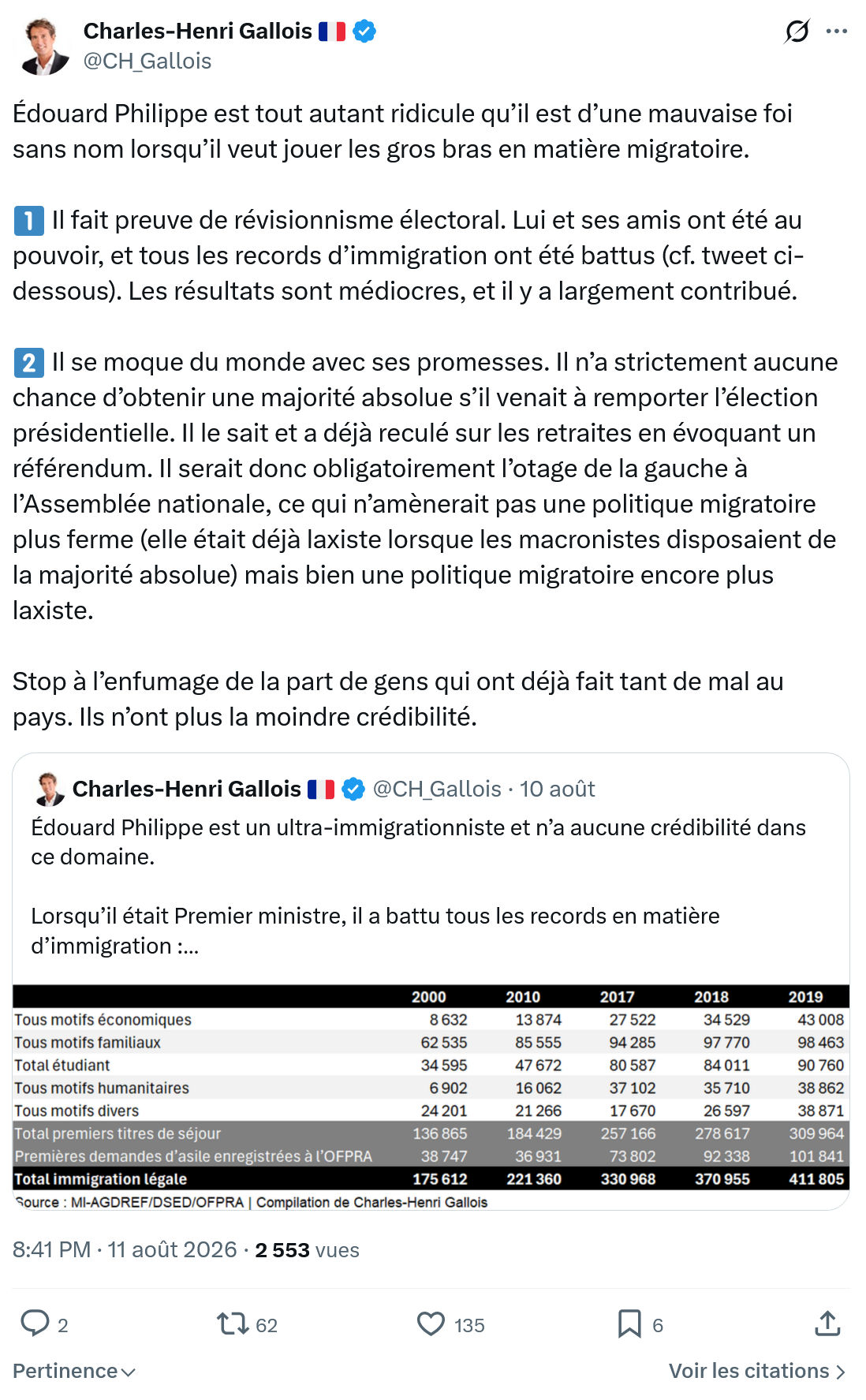 Charles-Henri Gallois: Édouard Philippe est tout...