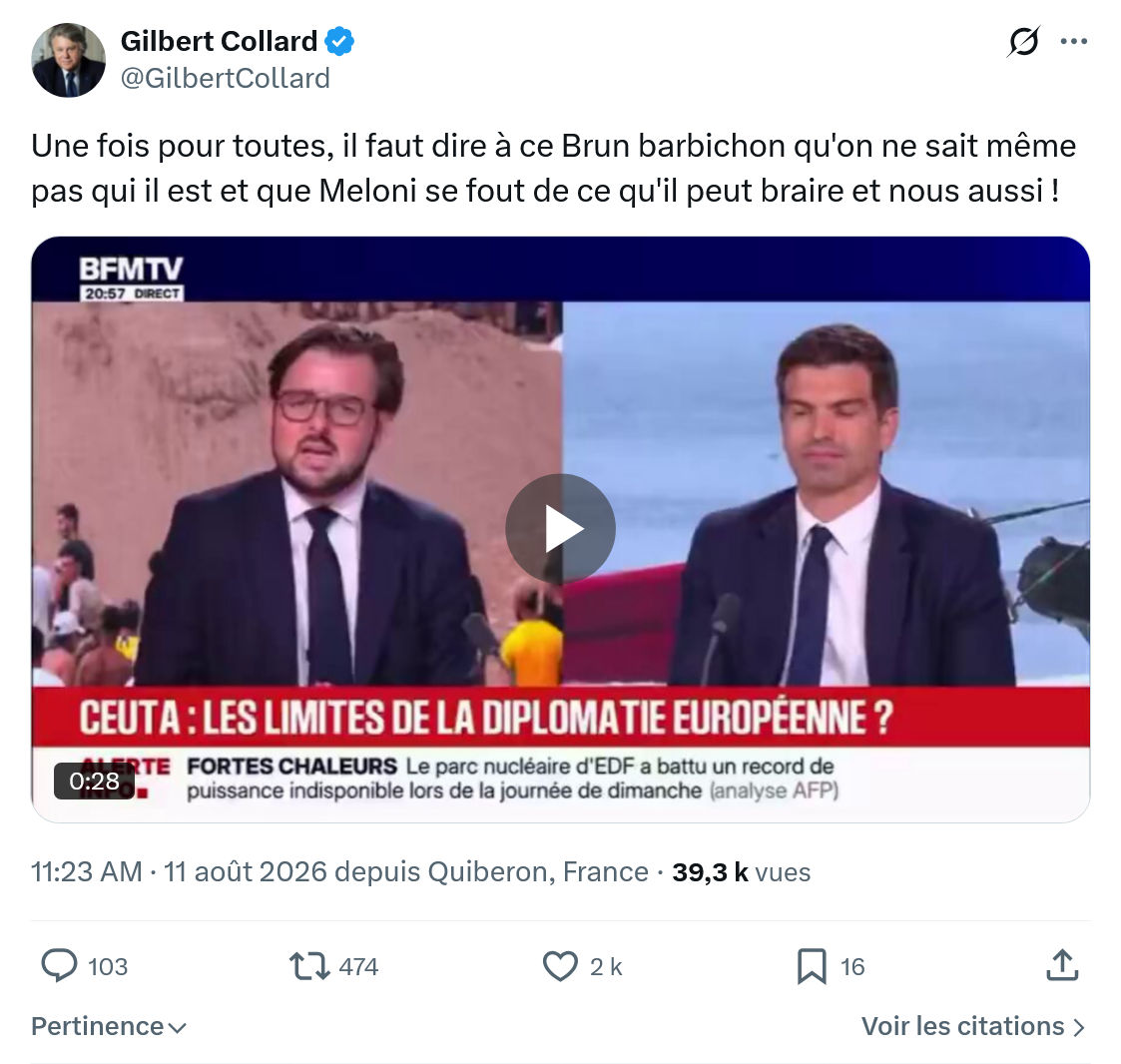 Gilbert Collard: Une fois pour toutes...