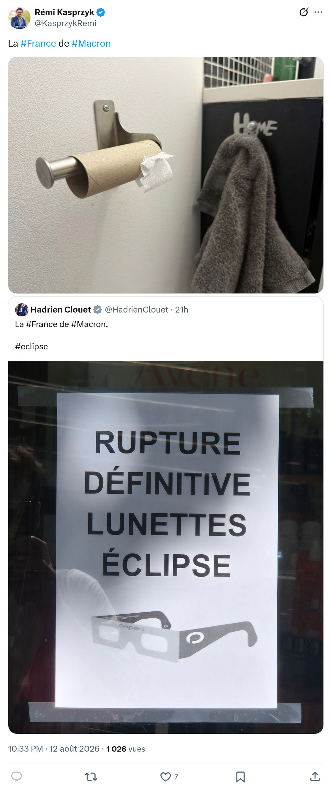 Rémi Kasprzyk: La #France...