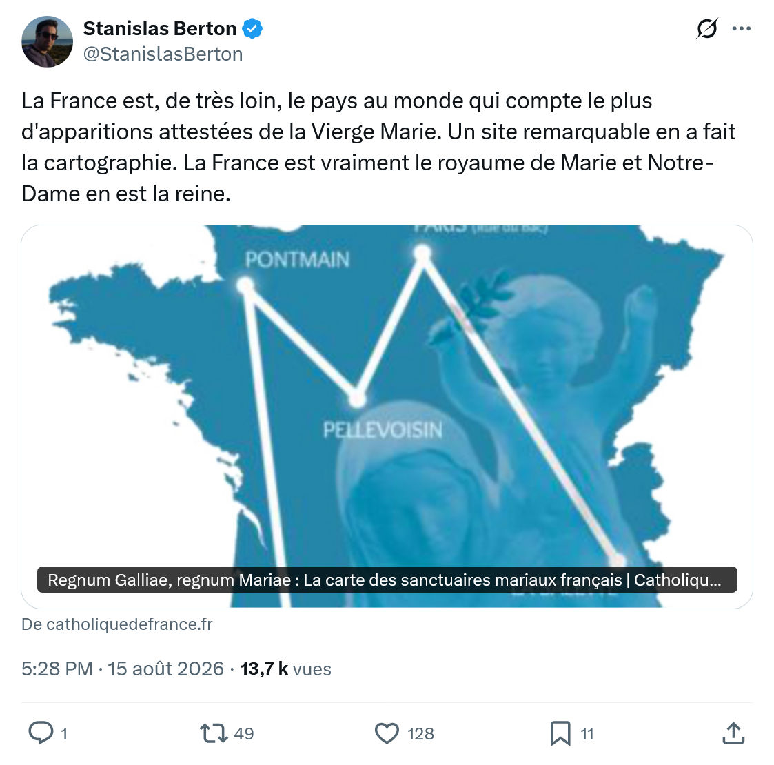 Stanislas Berton: La France est, de très loin...