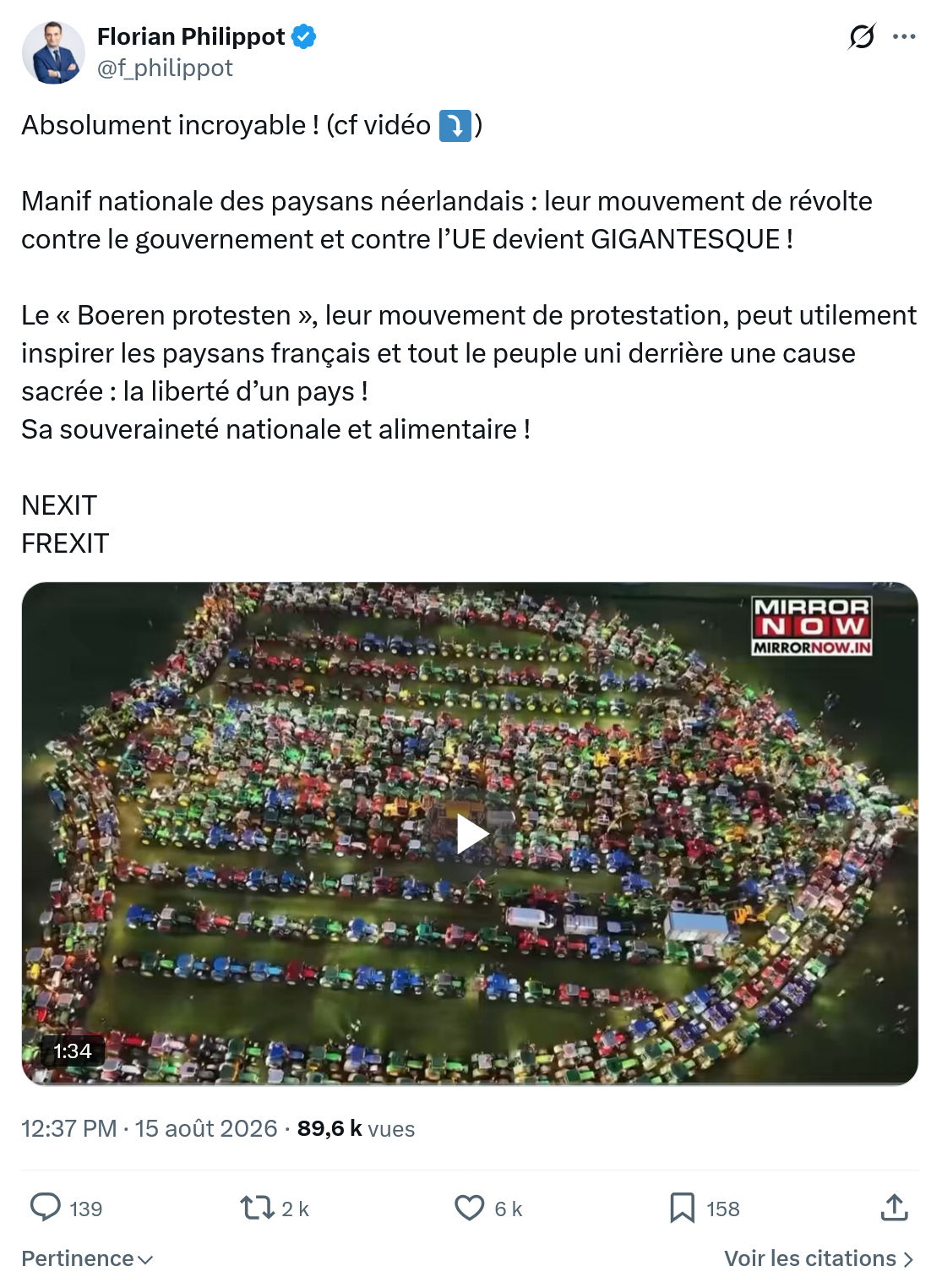 Florian Philippot: Absolument incroyable...
