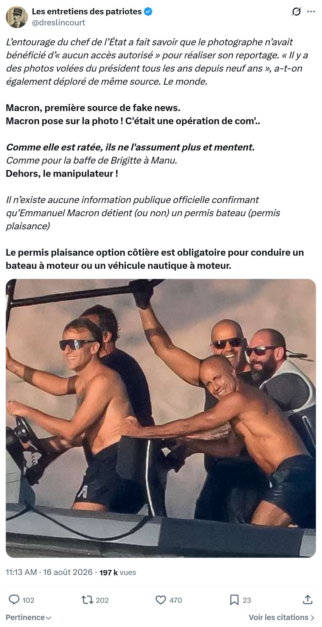 Marquis de Dreslincourt: L’entourage du chef de l’État...