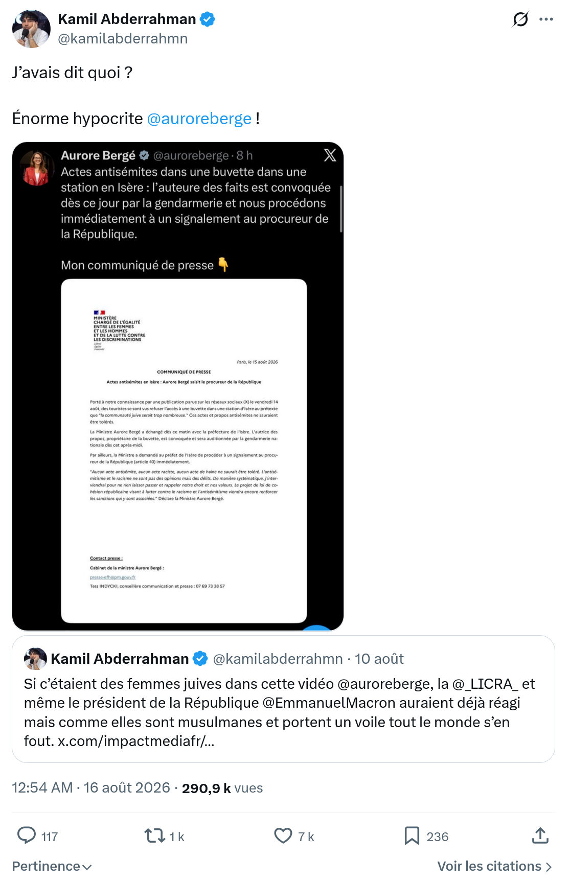 Kamil Abderrahman: J’avais dit quoi...