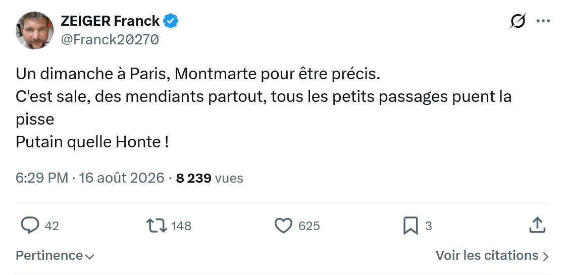 Zeiger Franck: Un dimanche à Paris...