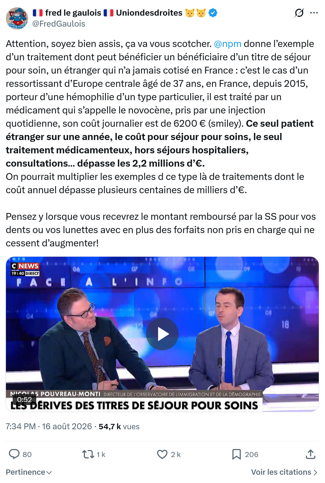 Fred le Gaulois: Attention, soyez bien assis...