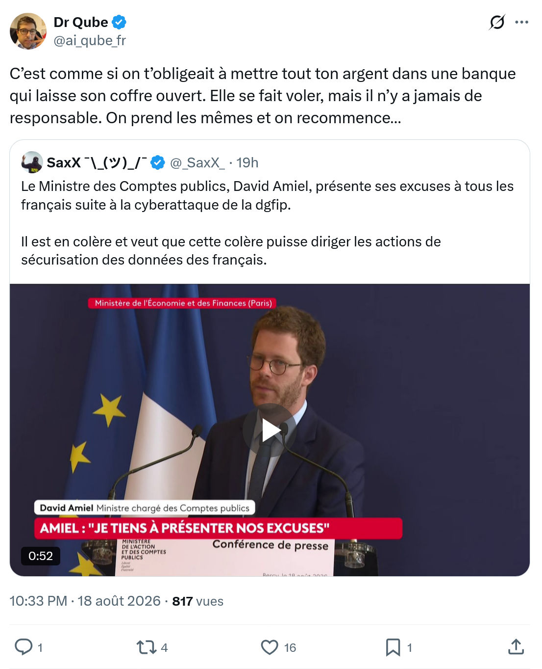 Dr Qube: C’est comme si on t’obligeait...