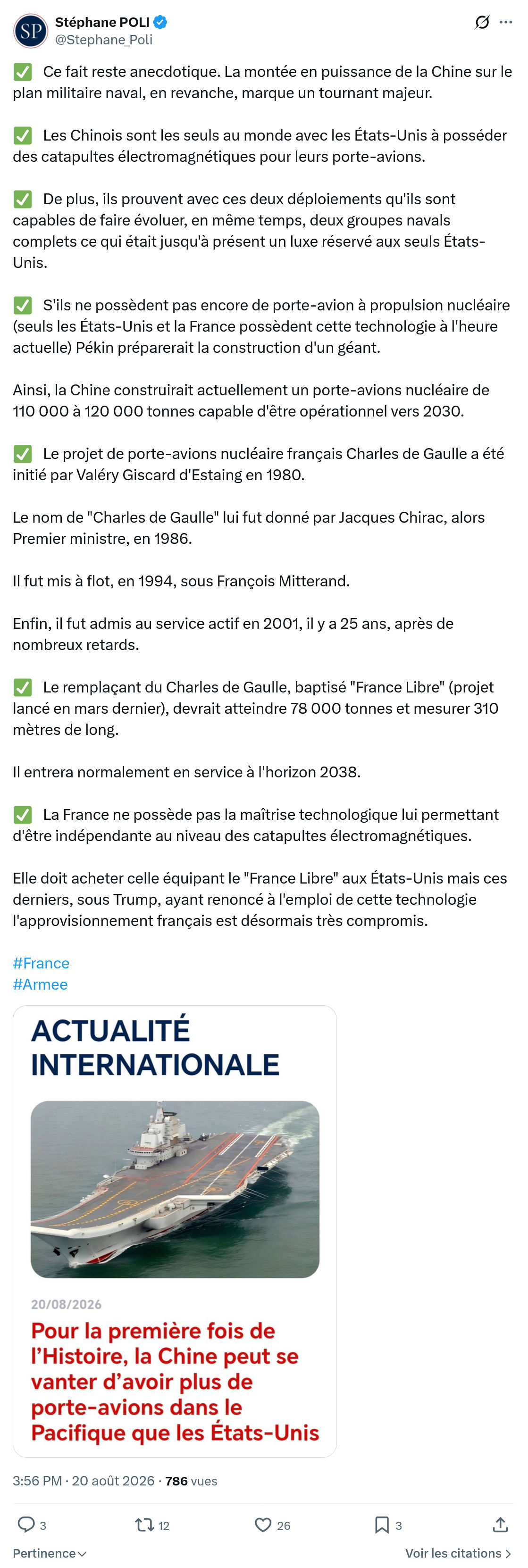 Stephane Poli: Ce fait reste anecdotique...