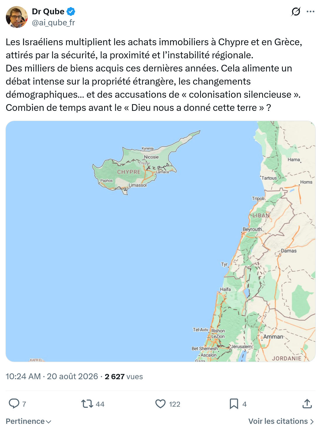 Dr Qube: Les Israéliens multiplient les achats...