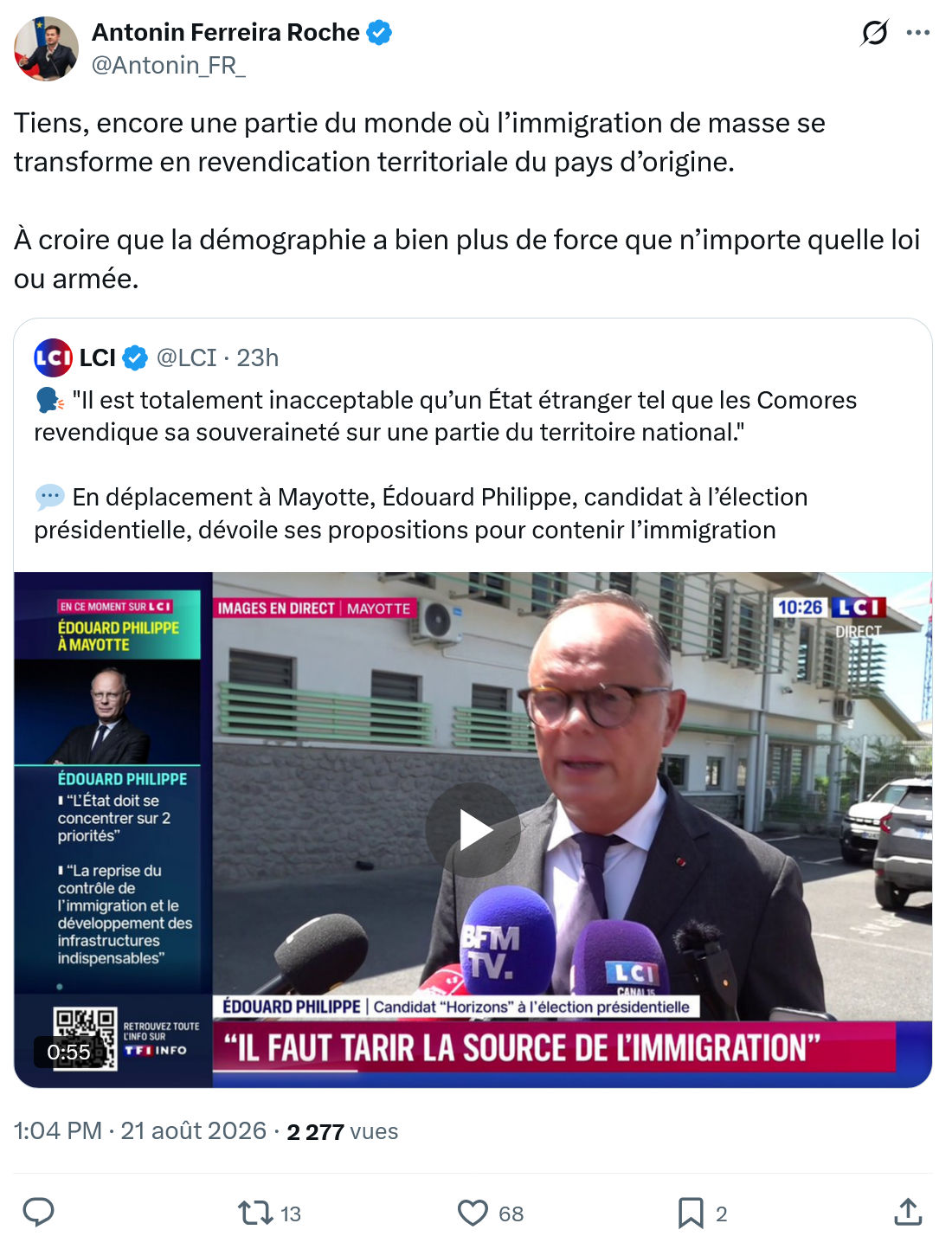 Antonin Ferreira Roche: Tiens, encore une partie...