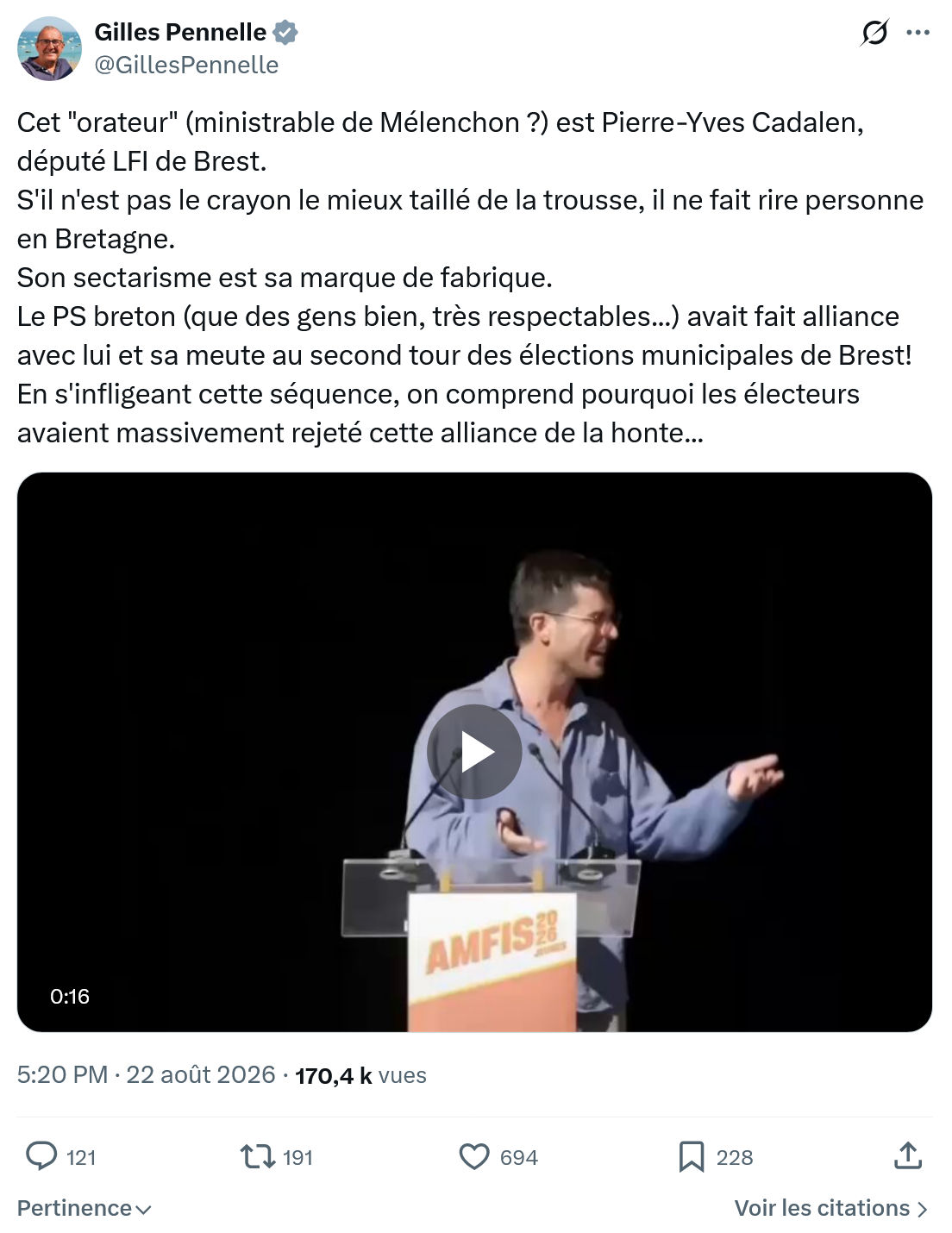 Gilles Pennelle: S'il n'est pas le crayon...