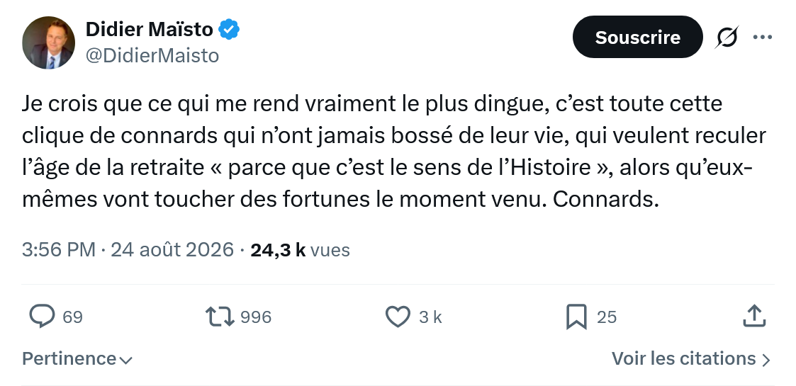 Didier Maïsto: Je crois que ce qui me rend vraiment...