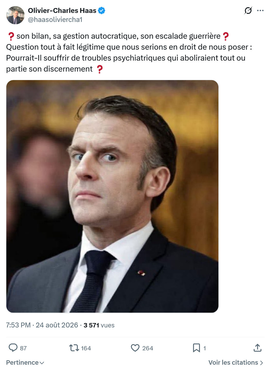 Olivier-Charles Haas: son bilan, sa gestion autocratique...