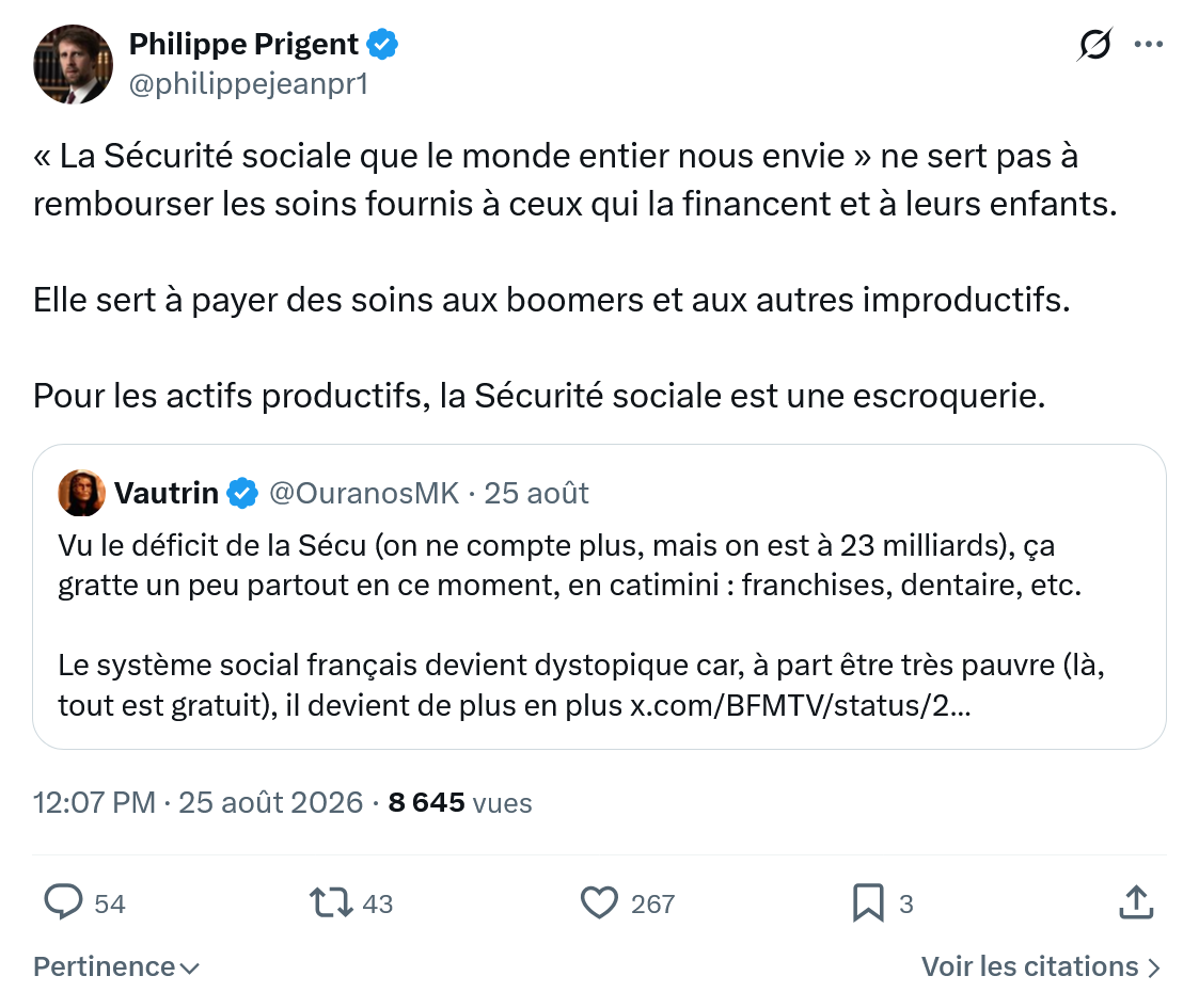 Philippe Prigent: « La Sécurité sociale que le monde...