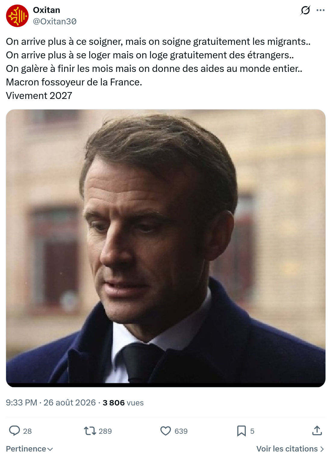 Oxitan: On arrive plus à ce soigner...