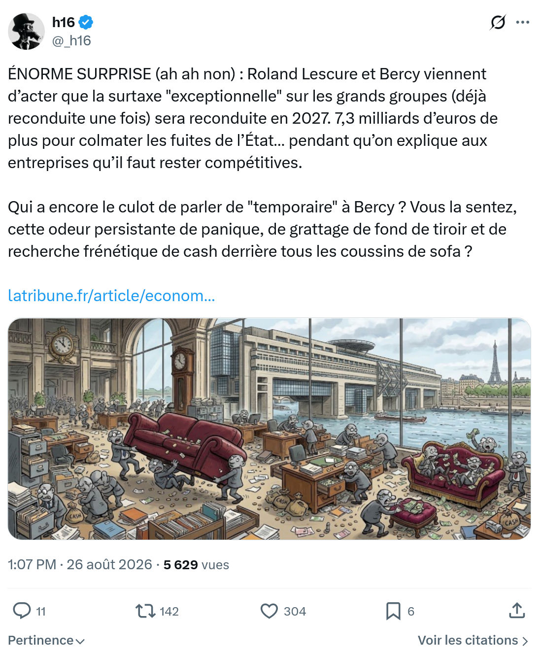 h16: ÉNORME SURPRISE (ah ah non)...