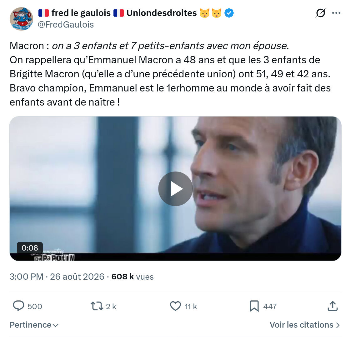 Fred le Gaulois: Macron...