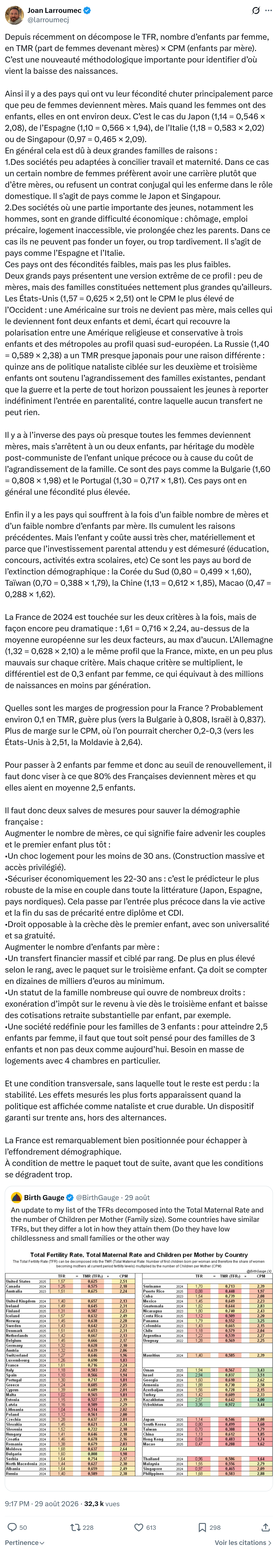 Joan Larroumec: Depuis récemment on décompose...