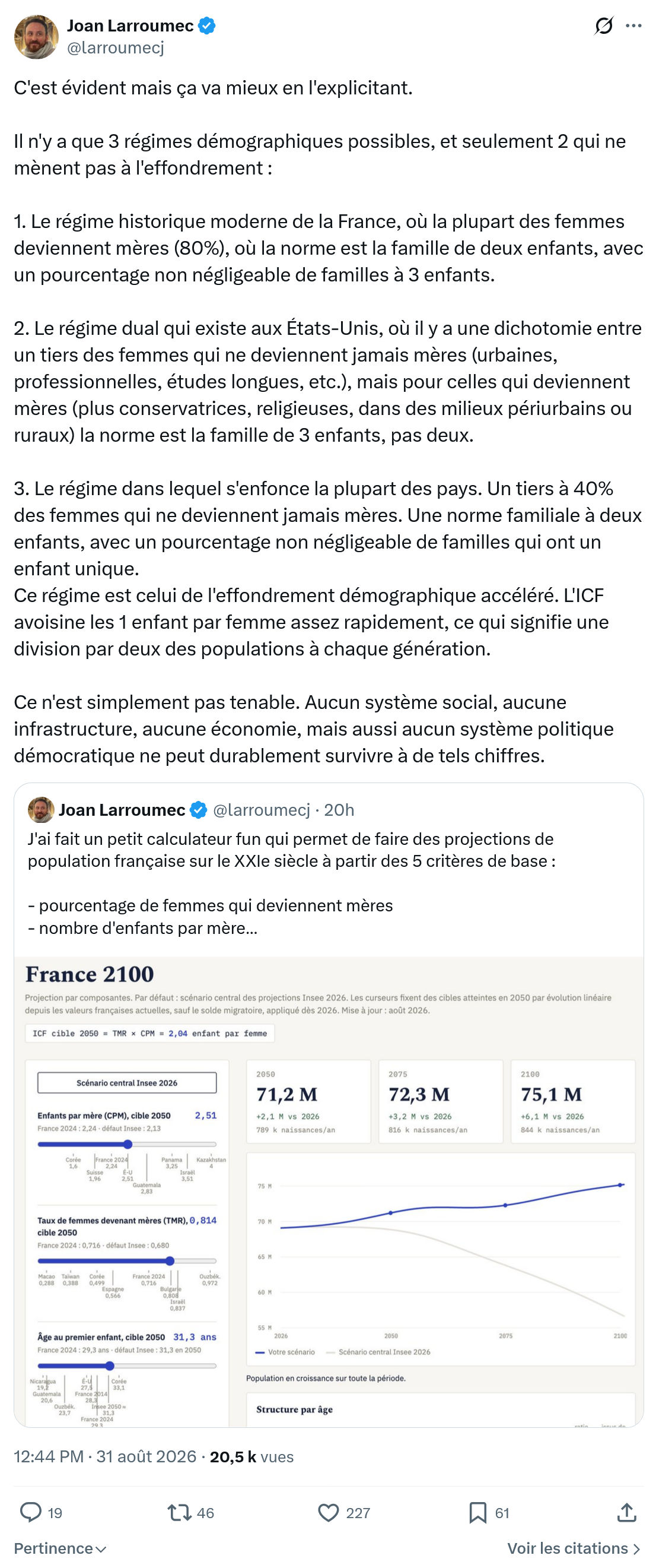 Joan Larroumec: C'est évident mais ça va mieux en l'explicitant...
