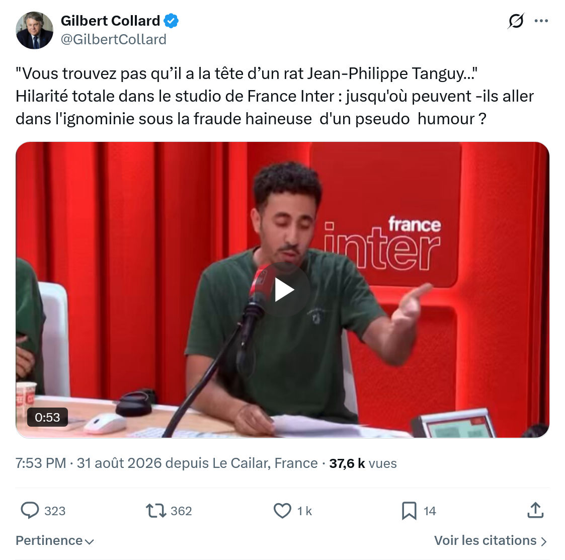Gilbert Collard: "Vous trouvez pas qu’il...