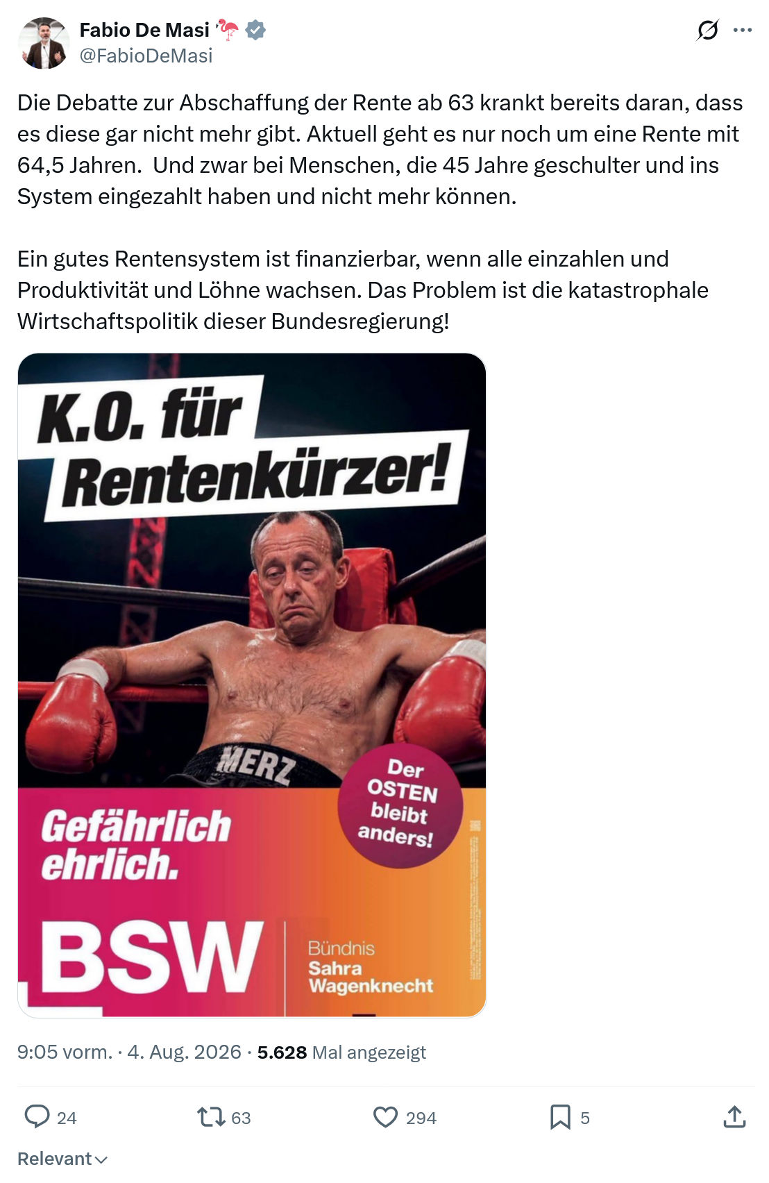 Fabio De Masi: Die Debatte zur Abschaffung...