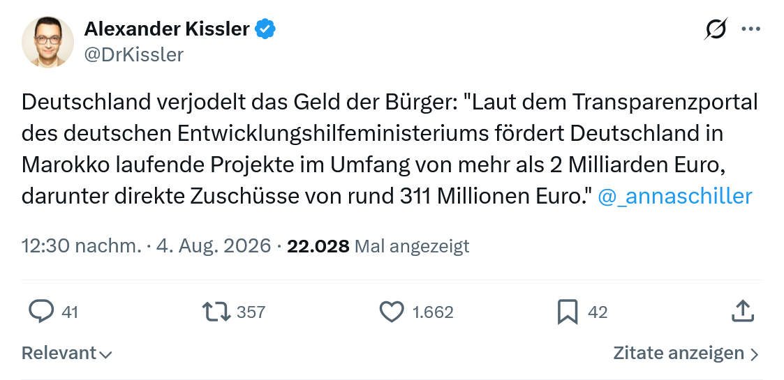 Alexander Kissler: Deutschland verjodelt das Geld...