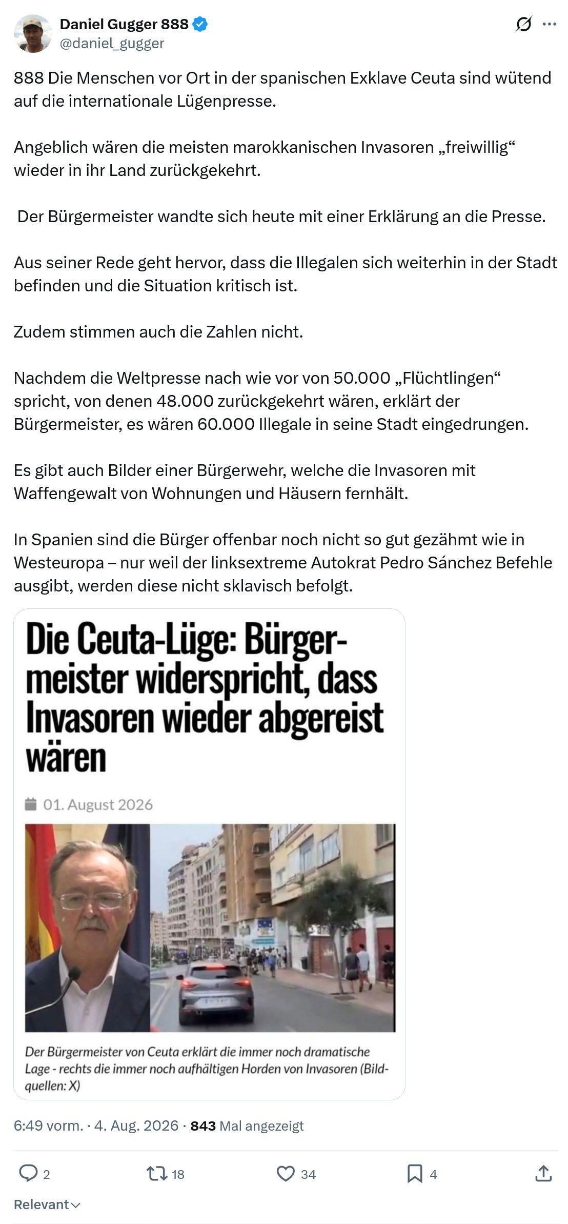 Daniel Gugger: Die Menschen vor Ort...