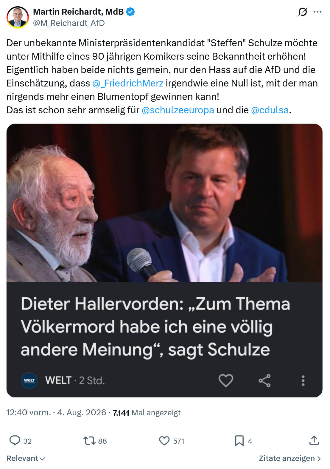 Martin Reichardt: Der unbekannte Ministerpräsidentenkandidat...
