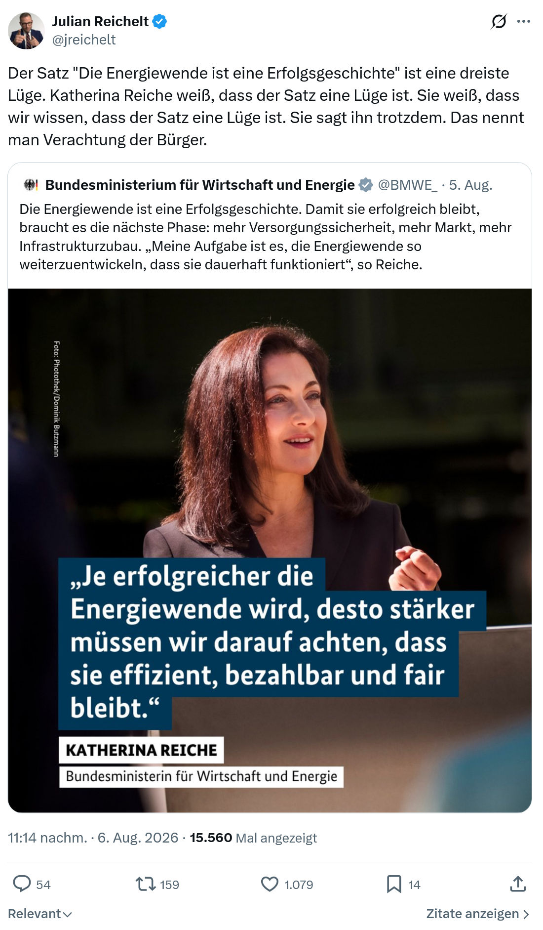 Julian Reichelt: Der Satz...