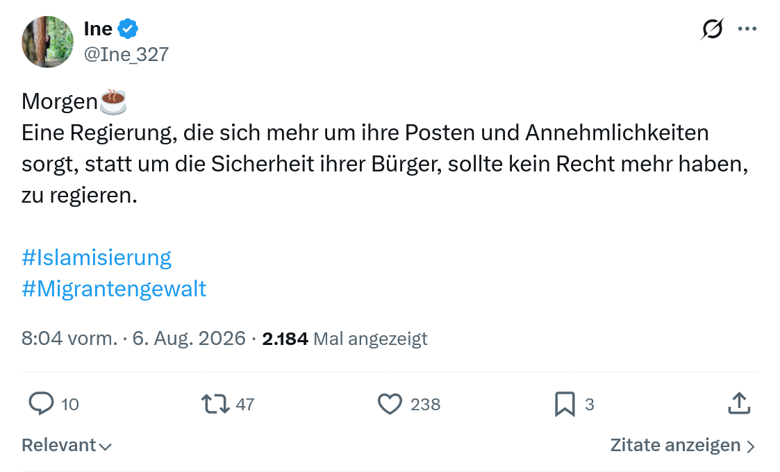 Ine: Eine Regierung...