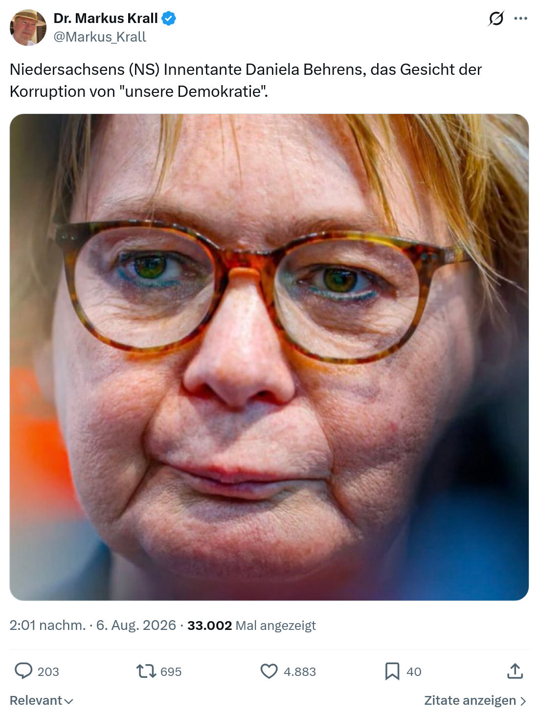 Markus Krall: Niedersachsens...