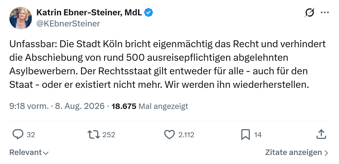 Katrin Ebner-Steiner: Unfassbar...