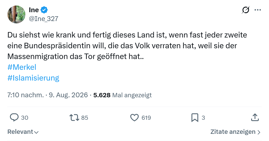 Ine: Du siehst wie krank und fertig...