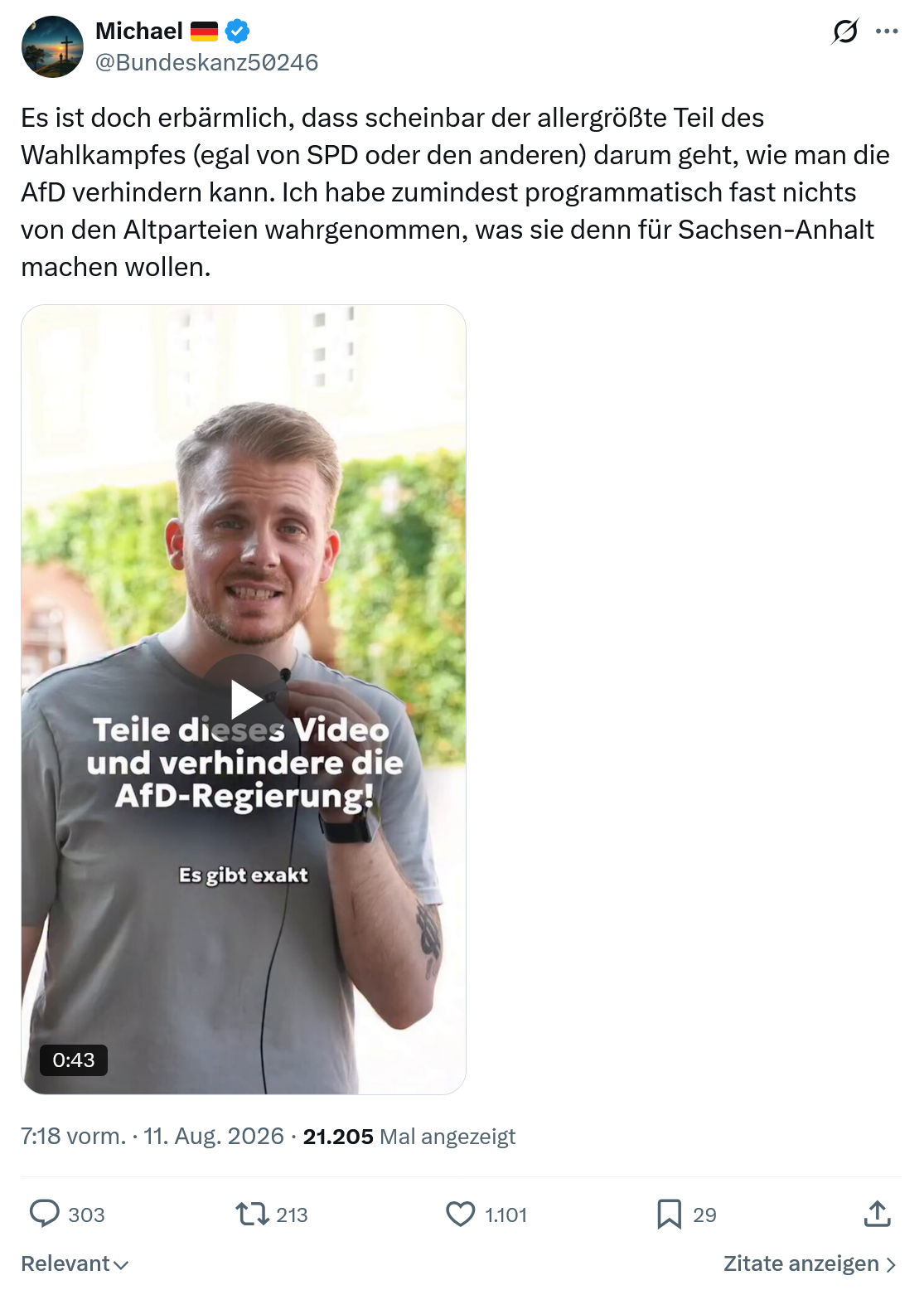 Michael: Es ist doch erbärmlich...