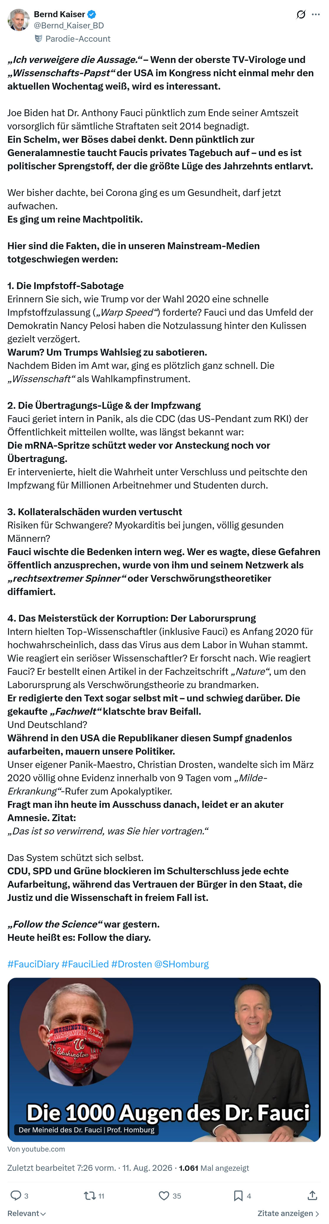 Bernd Kaiser: „Ich verweigere die Aussage.“...