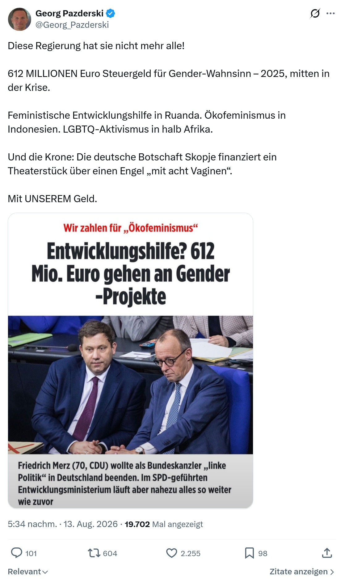 Georg Pazderski: Diese Regierung hat sie nicht...