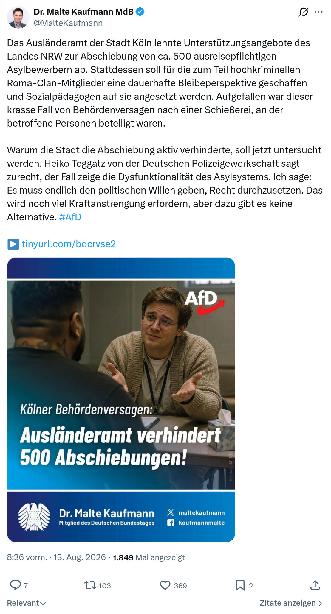 Malte Kaufmann: Das Ausländeramt der Stadt Köln...