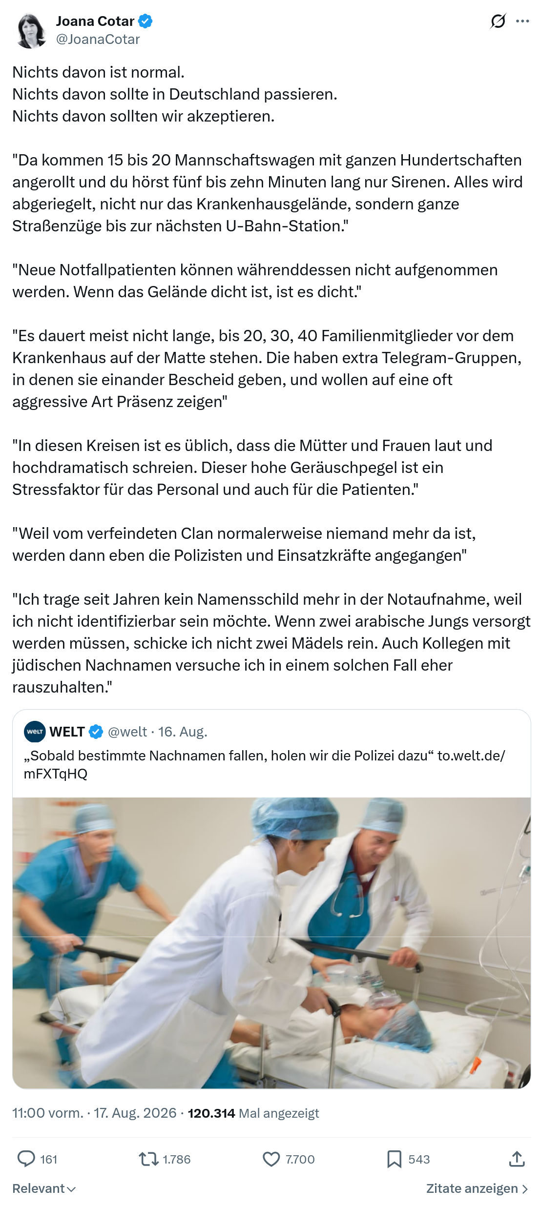 Joana Cotar: Nichts davon ist normal...