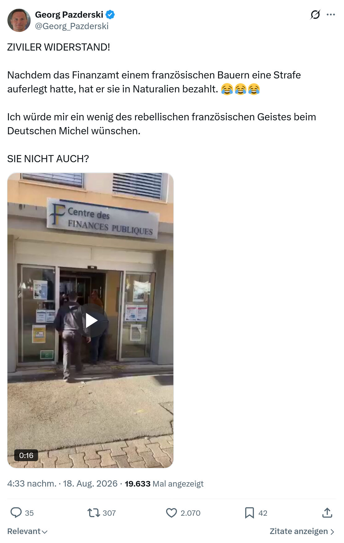 Georg Pazderski: ZIVILER WIDERSTAND...