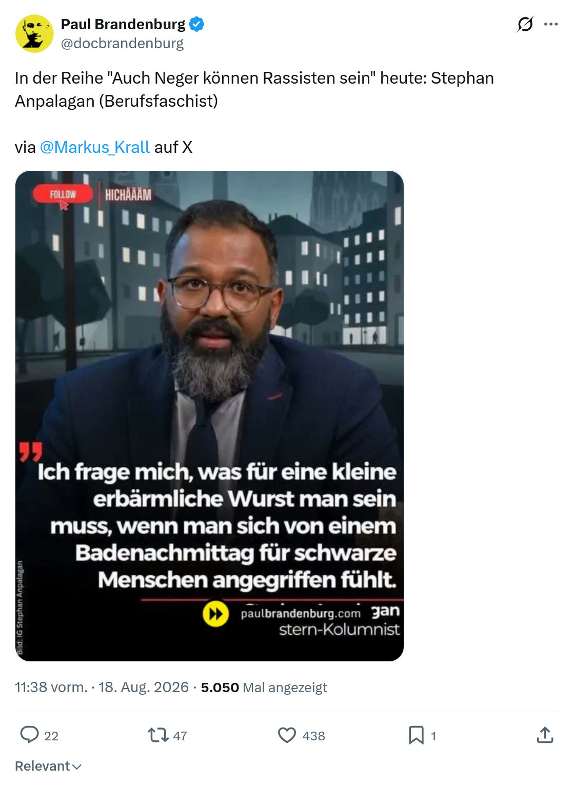 Paul Brandenburg: In der Reihe...