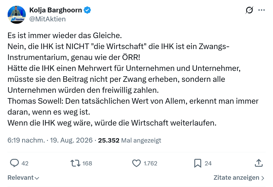 Kolja Barghoorn: Es ist immer wieder das Gleiche...