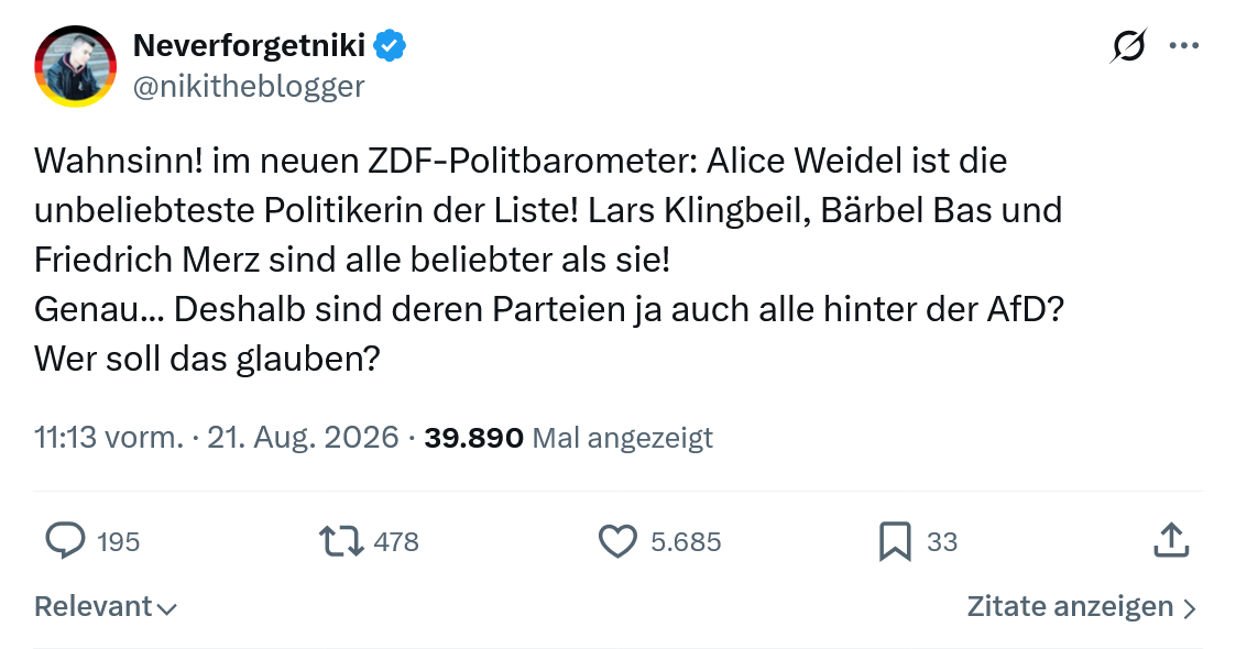 Neverforgetniki: Wahnsinn...