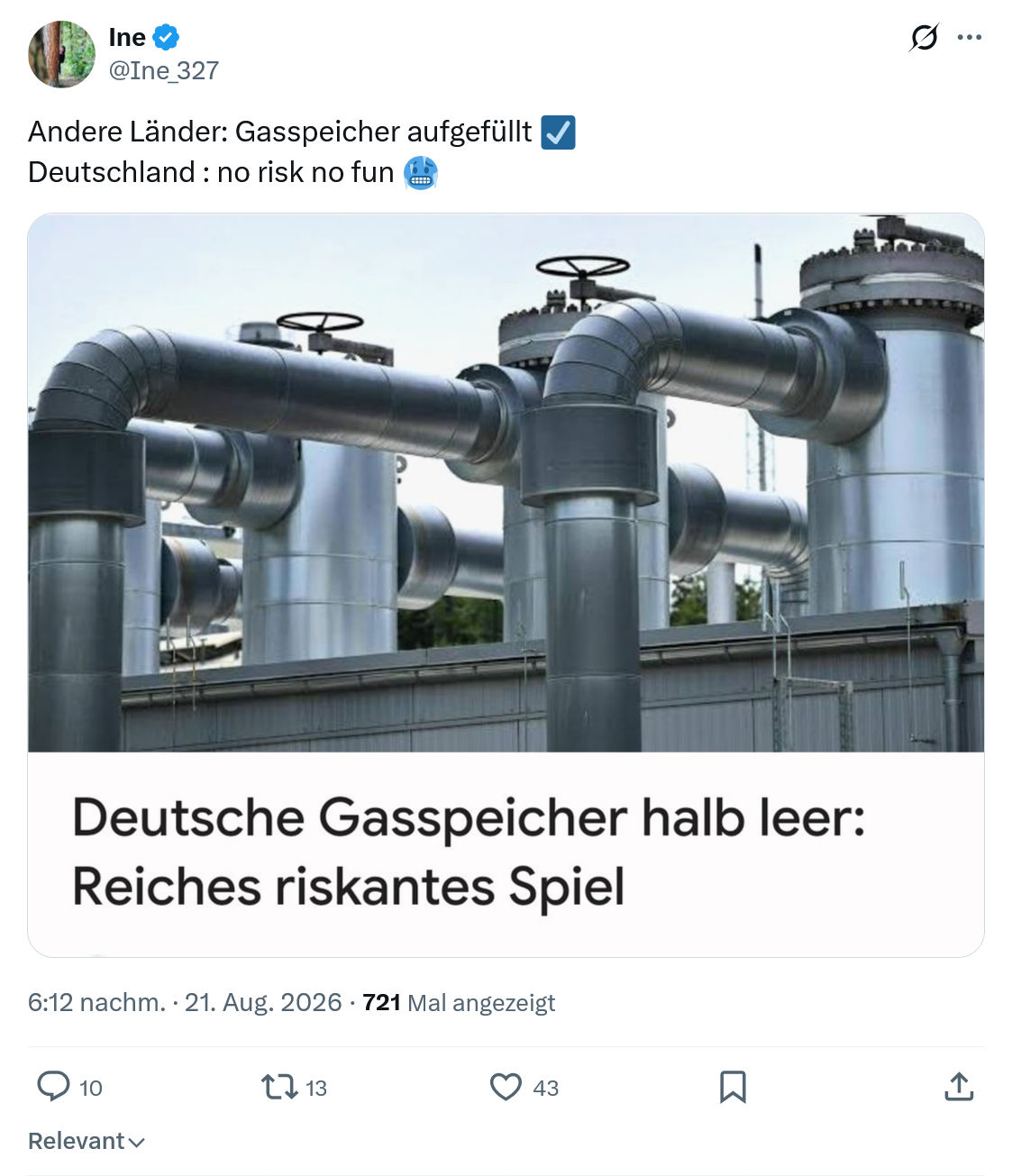 Ine: Andere Länder...