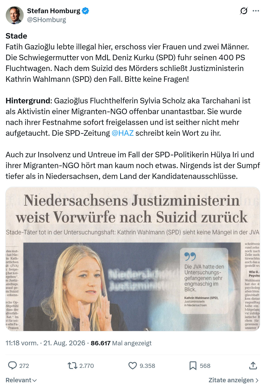 Stefan Homburg: Stade...