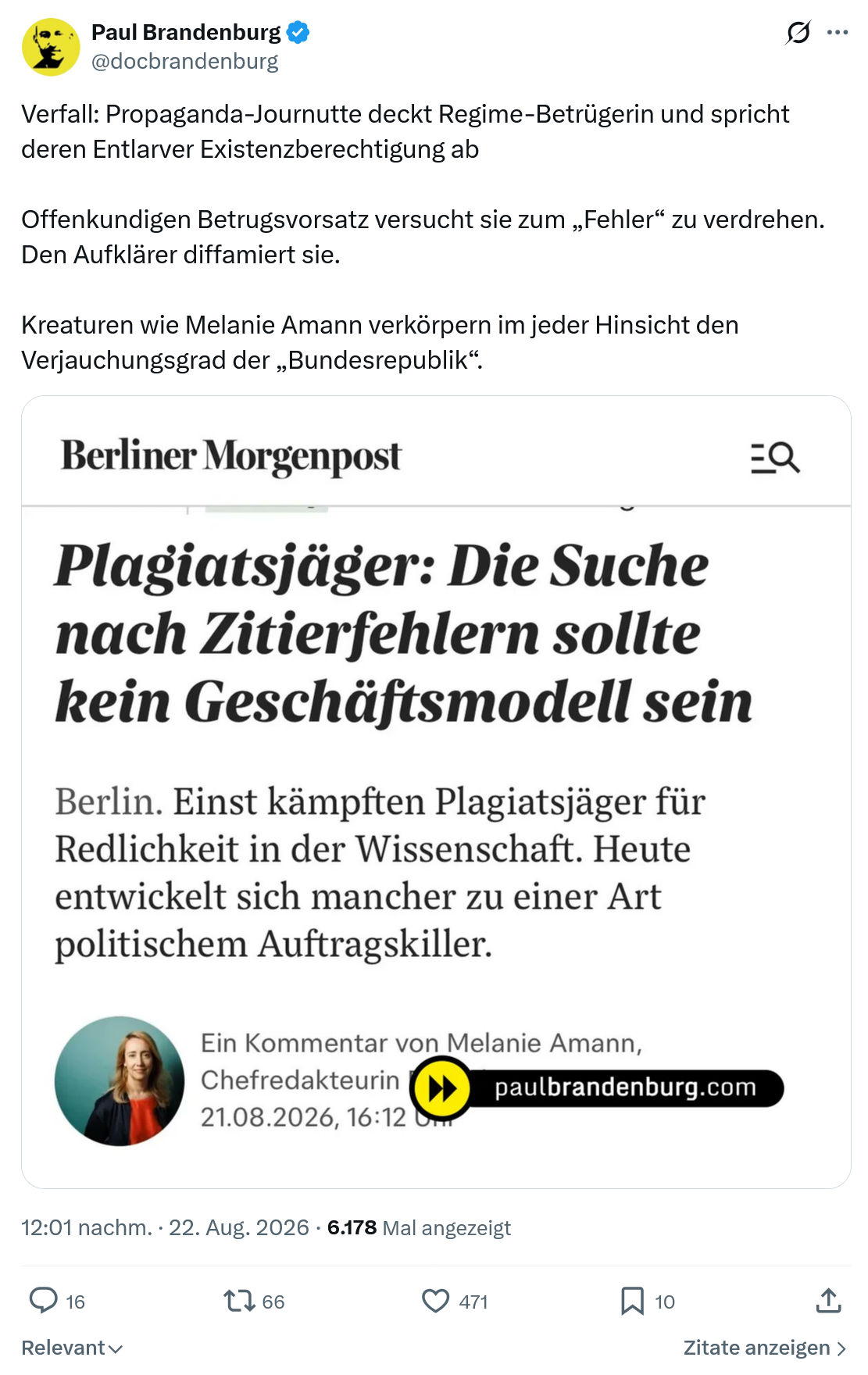 Paul Brandenburg: Verfall...