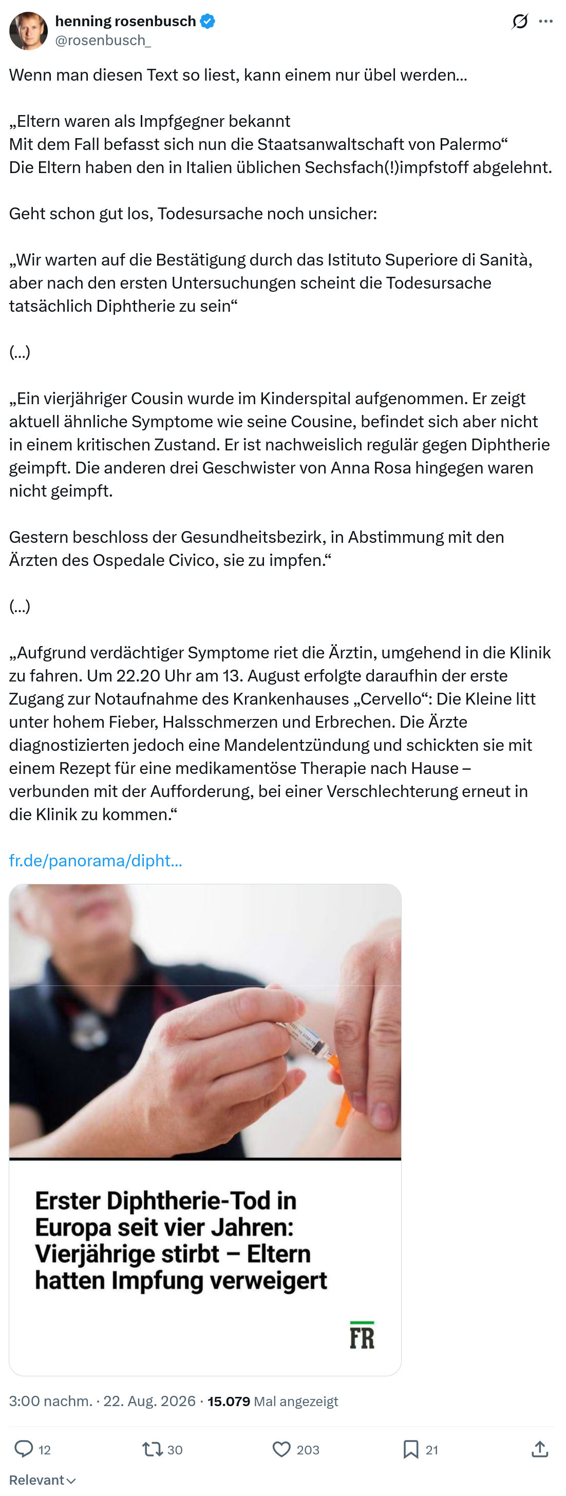 henning rosenbusch: Wenn man diesen Text...