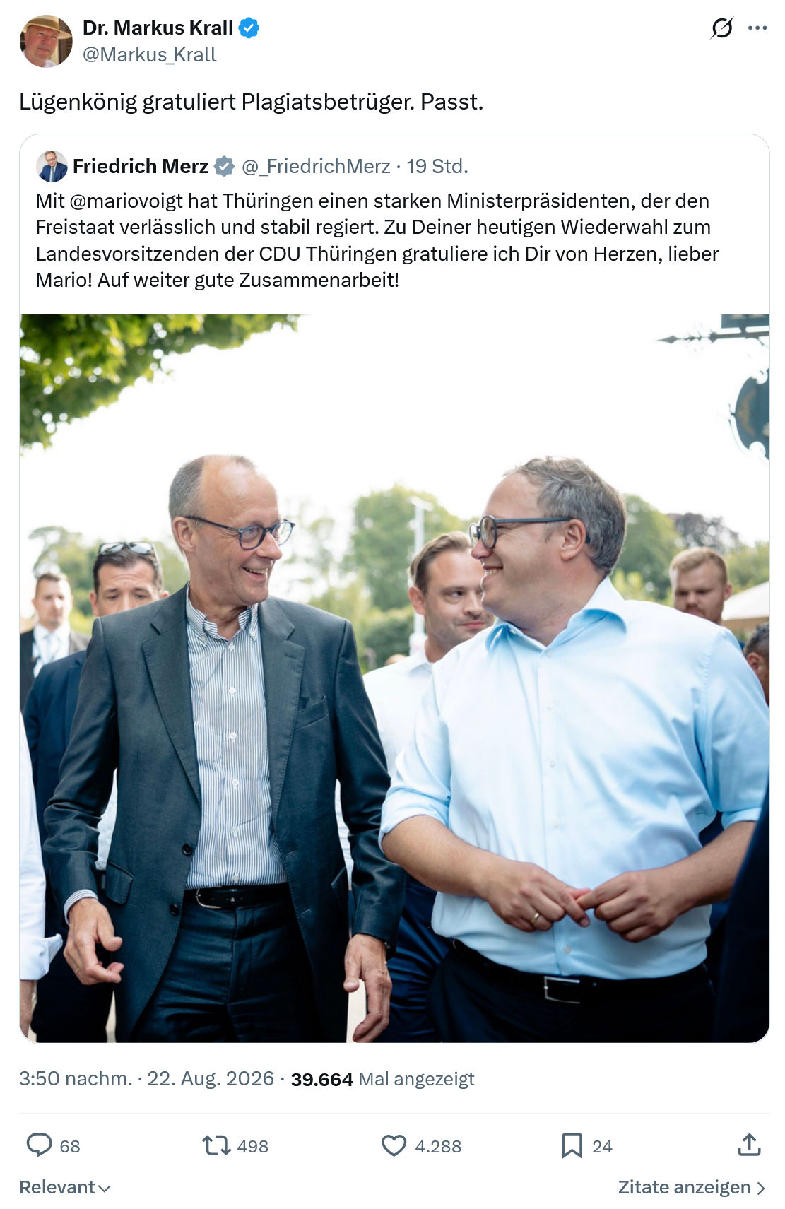 Markus Krall: Lügenkönig...