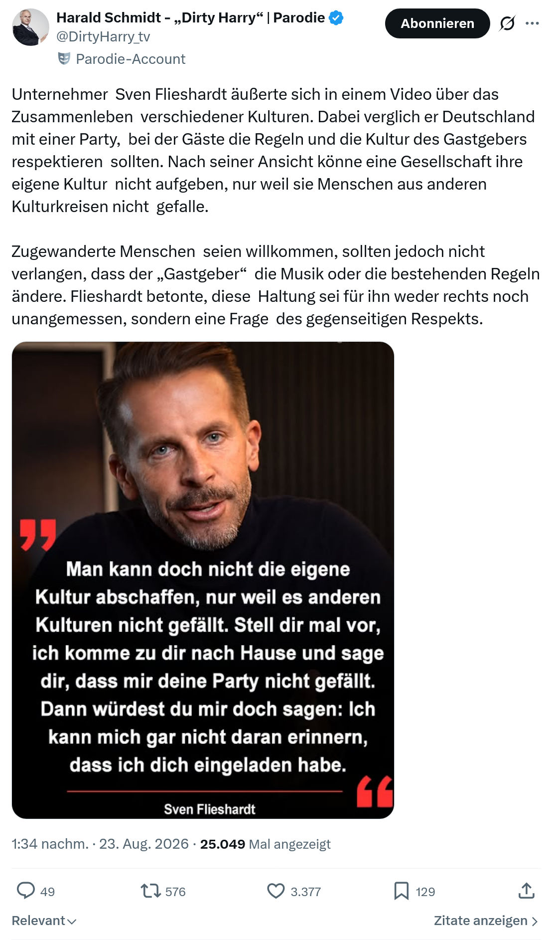 Harald Schmidt: Unternehmer...