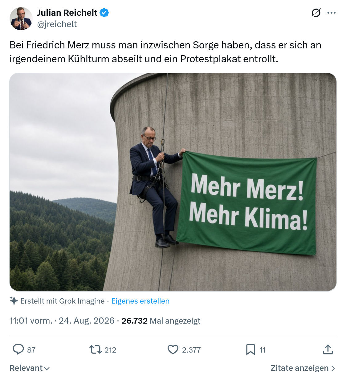 Julian Reichelt: Bei Friedrich Merz muss man...
